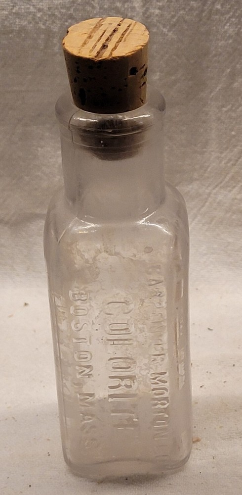 CARPENTER-MORTON CO. COLORITE BOTTLE BOSTON MASSACHUSETTS