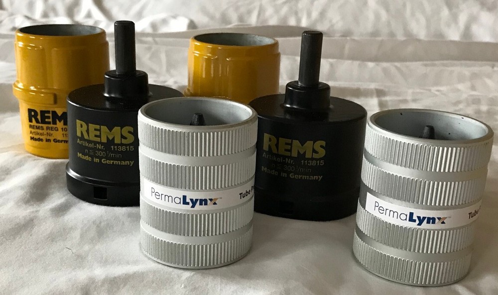 4 Deburring / Reaming Tools (2) 10-42 mm w/drill adapter (2) 8mm-35mm *No Boxes*
