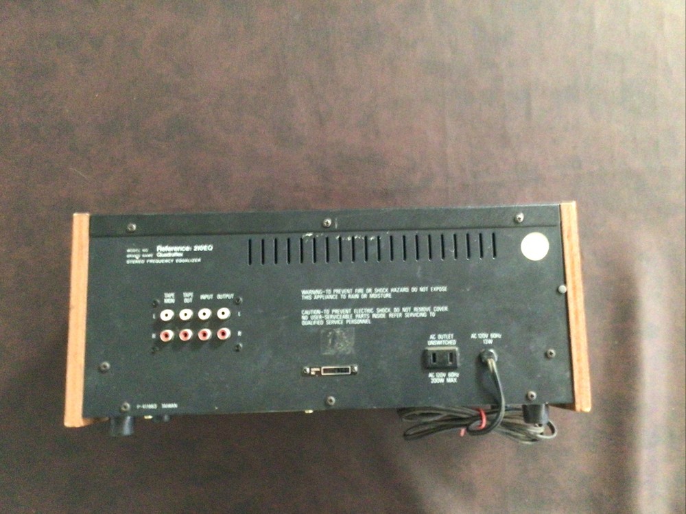 QUADRAFLEX Reference: 210EQ Equalizer 10-Band.