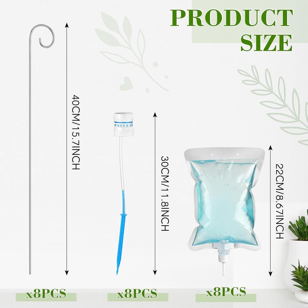 Automatic Plant Watering System - 12-Piece Drip Irrigation Set for All Plants