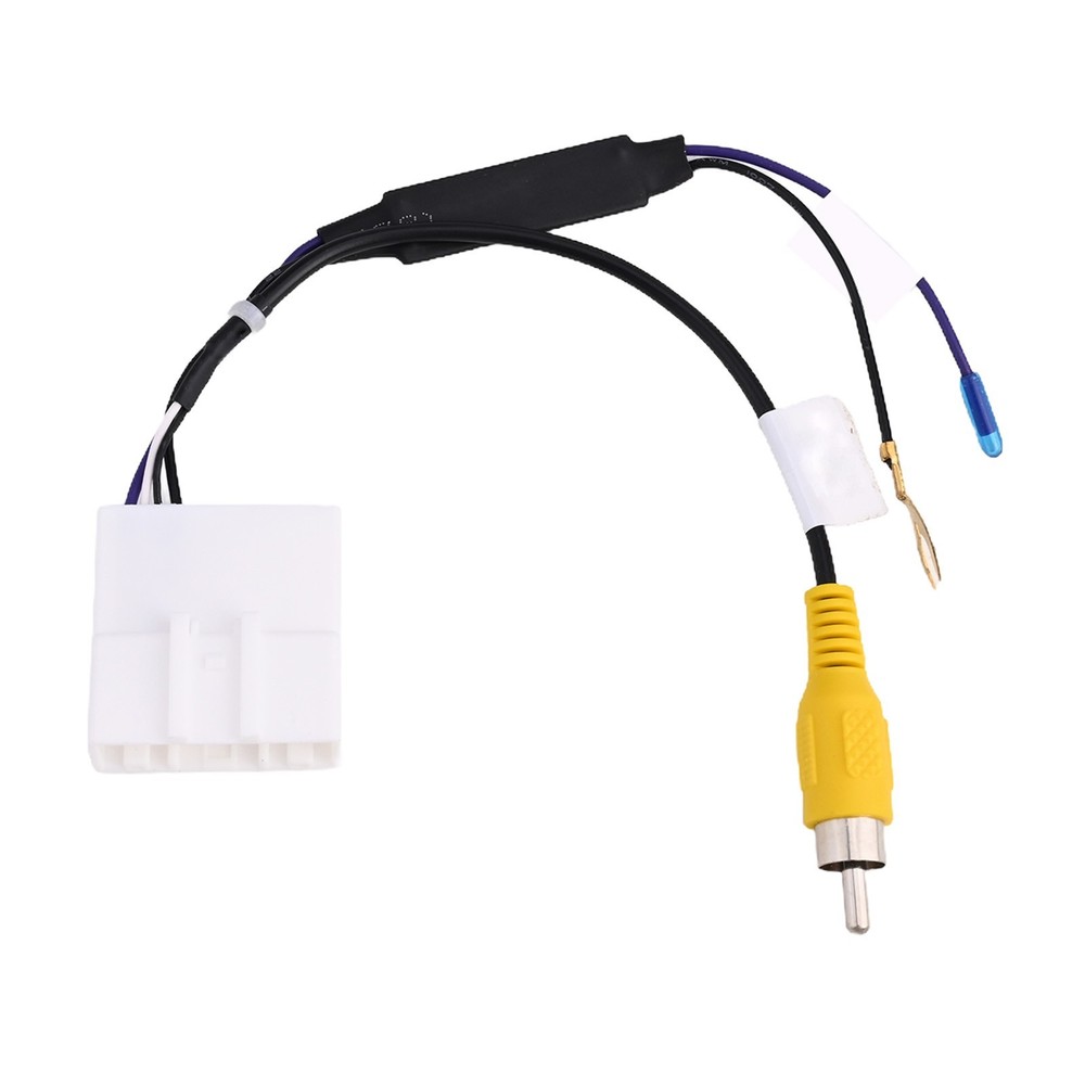 Car Reverse View Adapter Cable for KIA Black + White Easy Installation