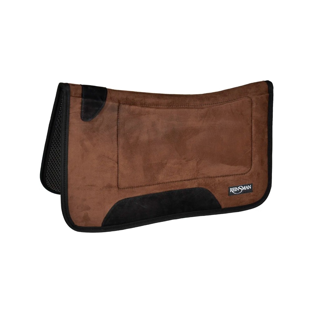 CIRCLE Y Square Contour Java Microsuede Tacky Too Trail Pad (24596T)