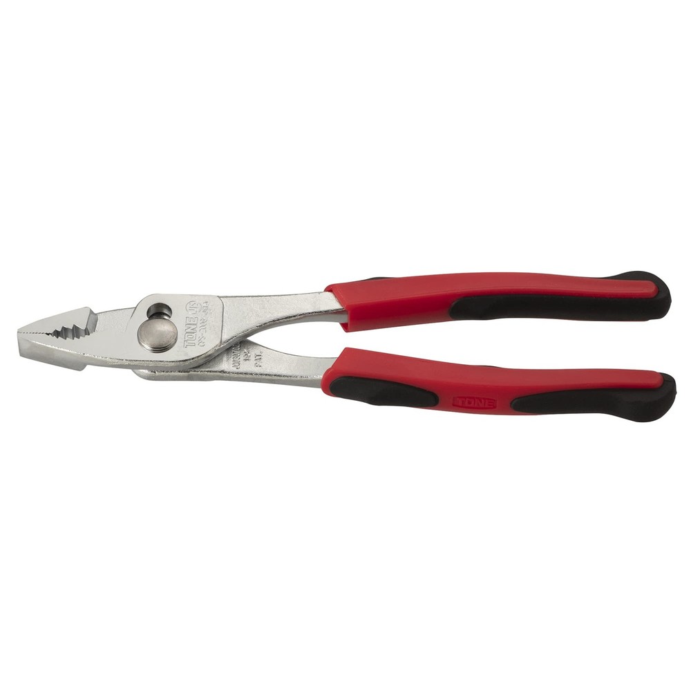 TONE Combination Slim Pliers (Master Grip type) CPS-200G Red Total length 216mm