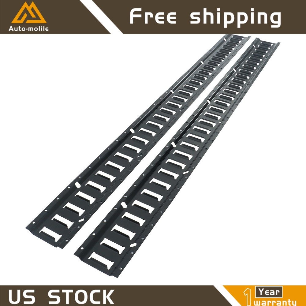 5' E-Track Tie Down Rail Secure Cargo For ATV Truck 2 Pack Multi Purpose Durable