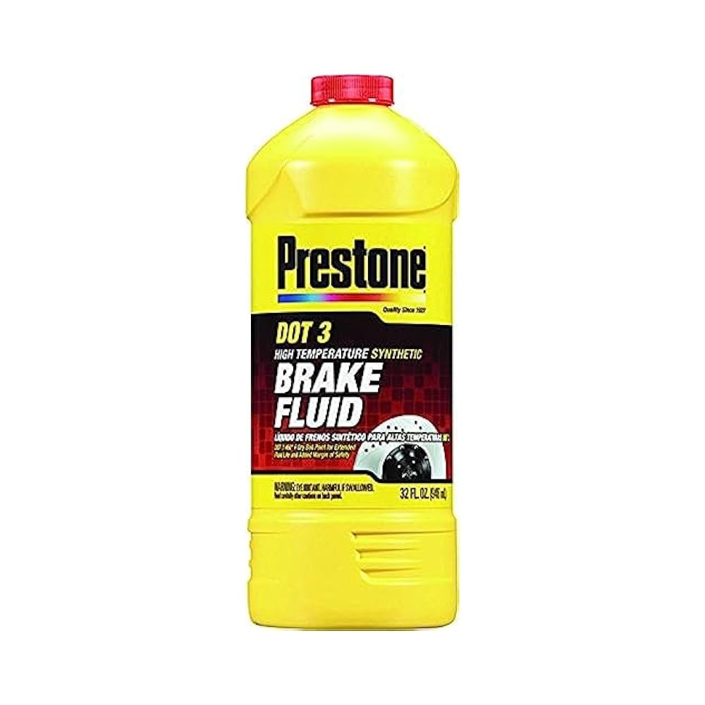 Brake Fluid DOT 3 Synthetic - 32 oz