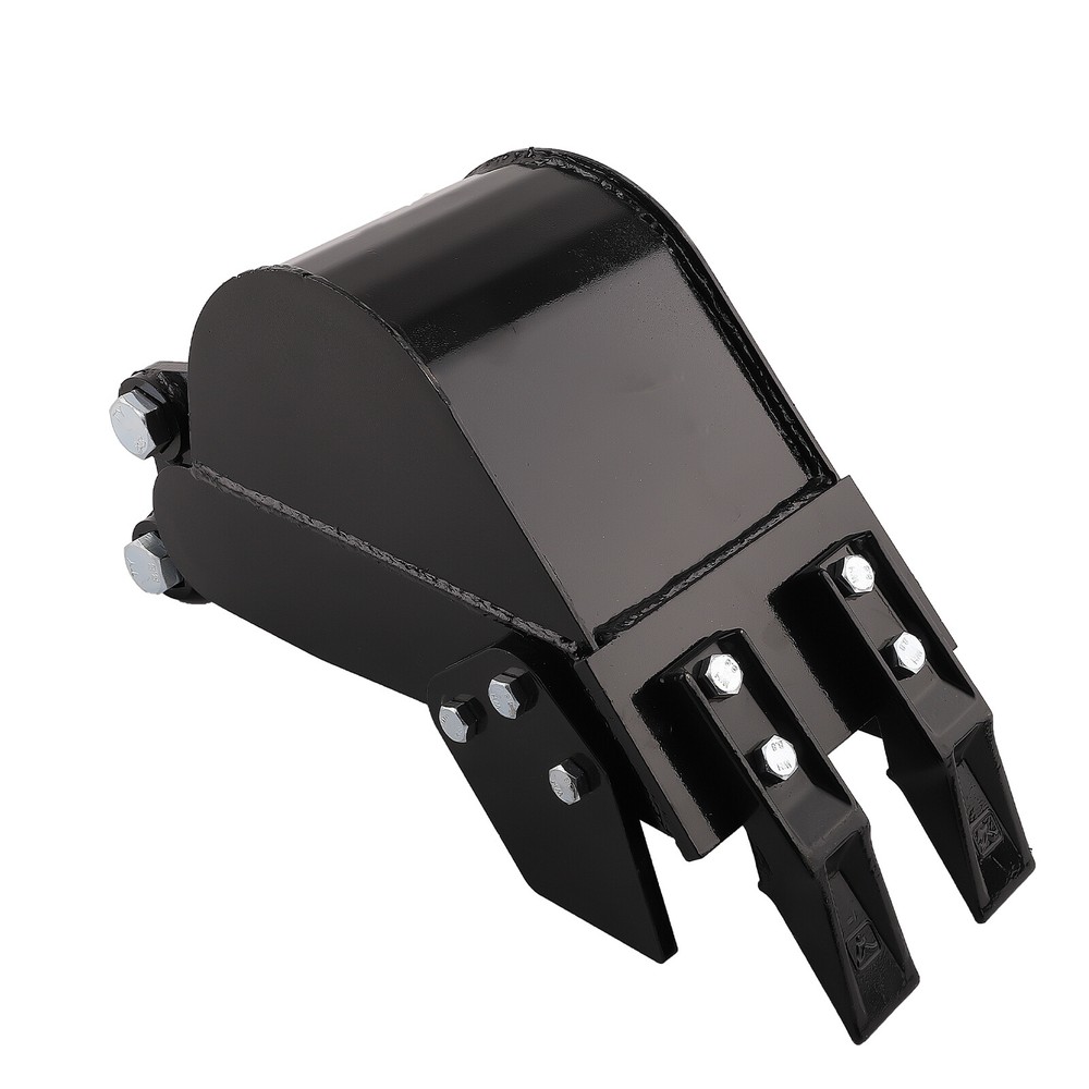 Narrow Bucket Accessory 2-teeth For Typhon Mini-excavators Direct Replacement