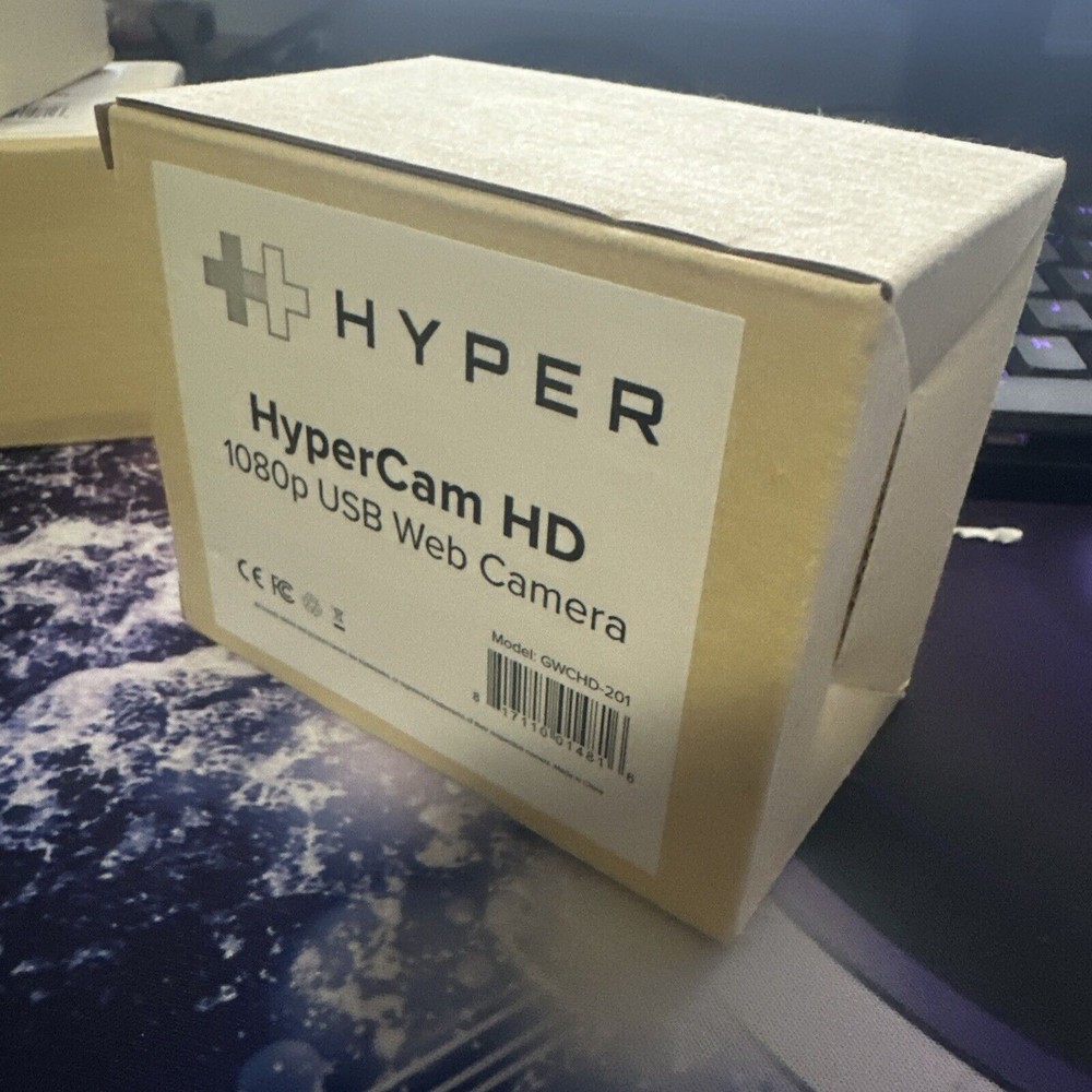 NEW HYPER HyperCam HD 1080p USB High Resolution Streaming Camera GWCHD-201