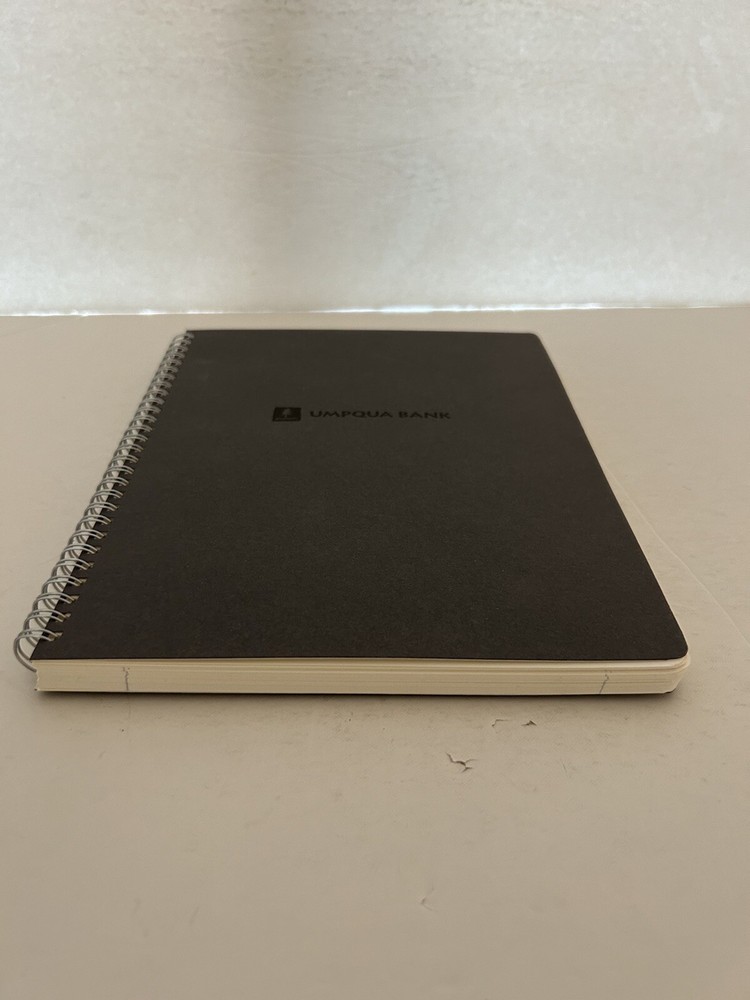 Umpqua Bank Notebook