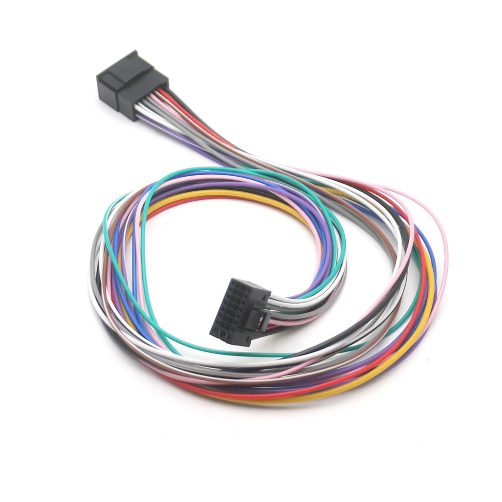 Universal 16 Pin Extension Line 60cm Wire Harness  Cable for Android Multimedia