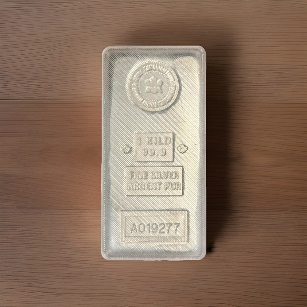 1 Kilo (1 kg) RCM Silver Bar Protective Case | RCM Only