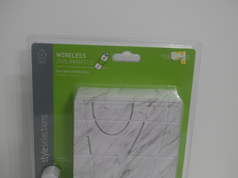 Wireless Doorbell and Button Model SS-7452-03 (1B1)