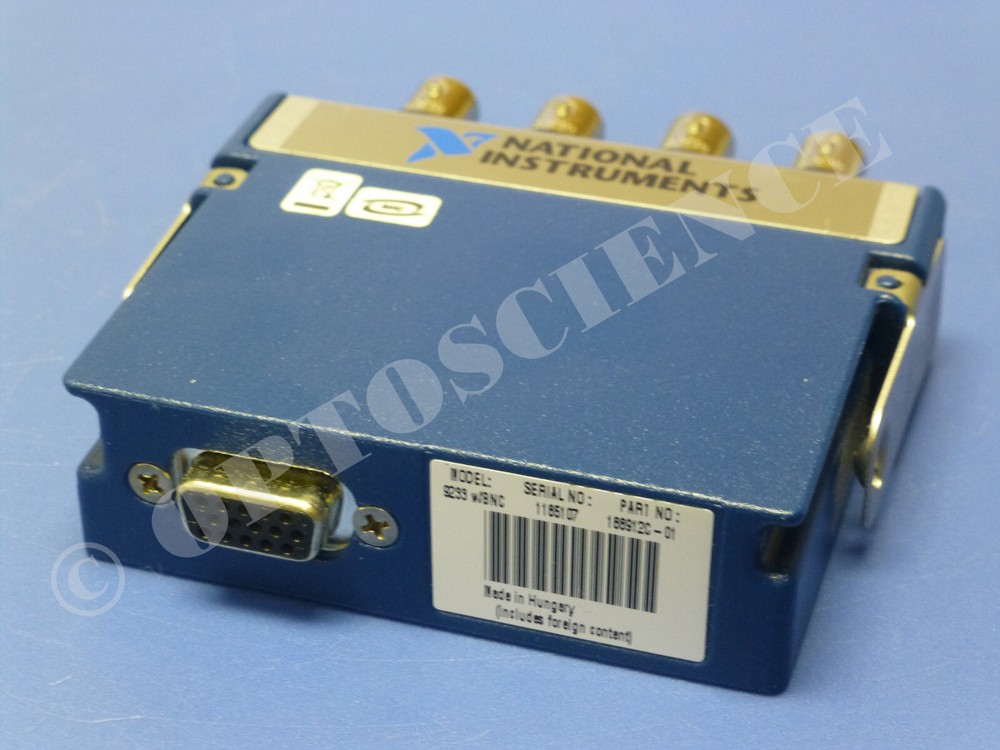 National Instruments NI 9233 cDAQ IEPE Sound and Vibration Input Module