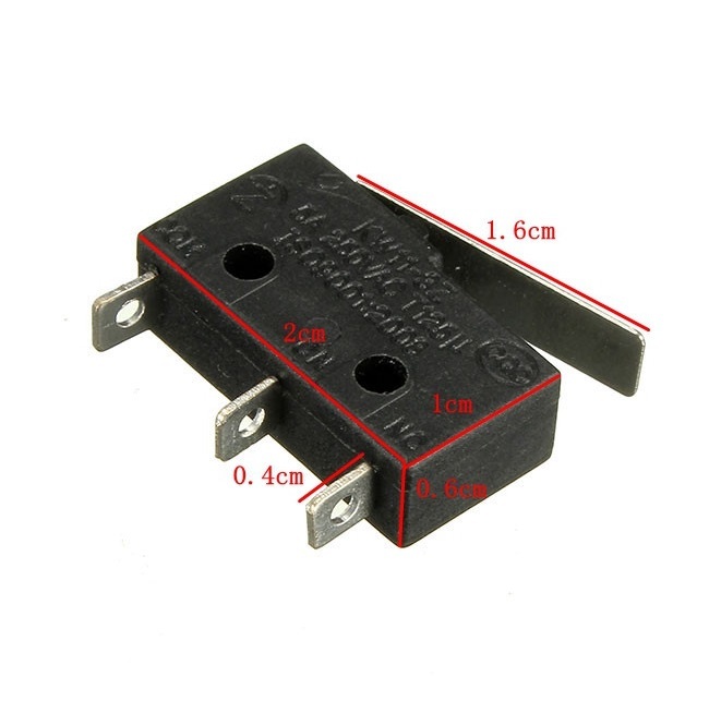 5pcs 250V 5A Quality 3 Pin Tact Switch Sensitive Microswitch Handle KW11-3Z K89