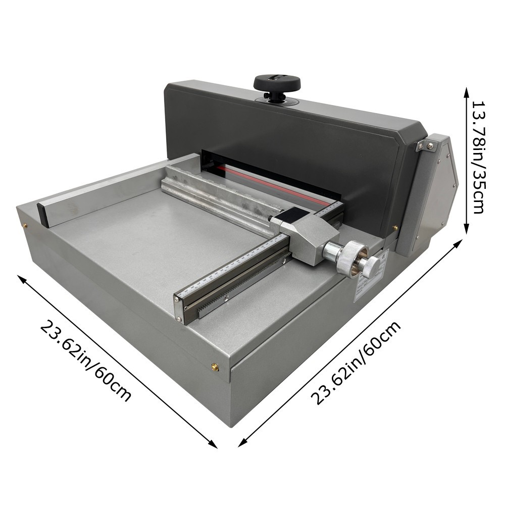 A4 Desktop Electric Paper Cutter Two Hands Cutting Operation Multiprotection