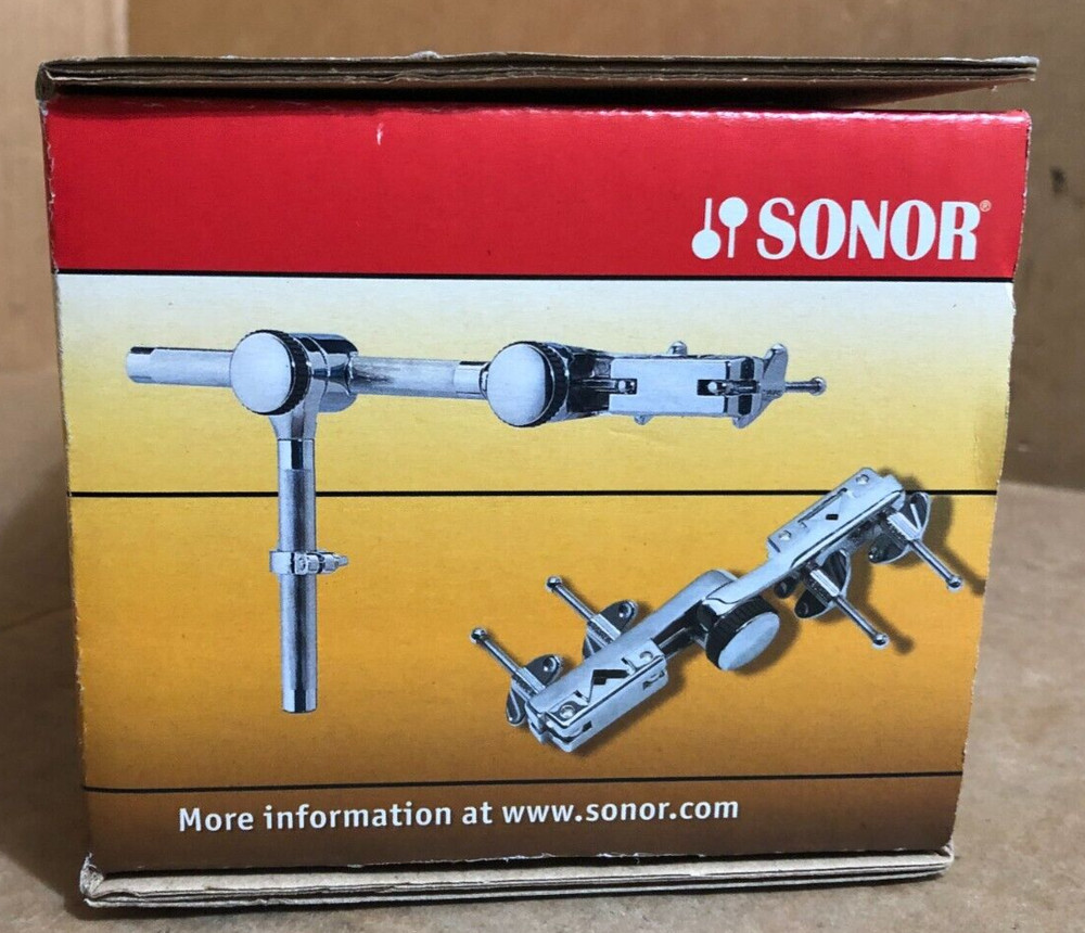Sonor 600 Series Angle Adjustable Single Tom Arm Chrome TA-678-MC **