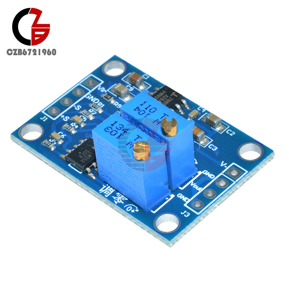 uV/mV Voltage Amplifier Transmitter AD620 Amplify Microvolt Signal Board Module