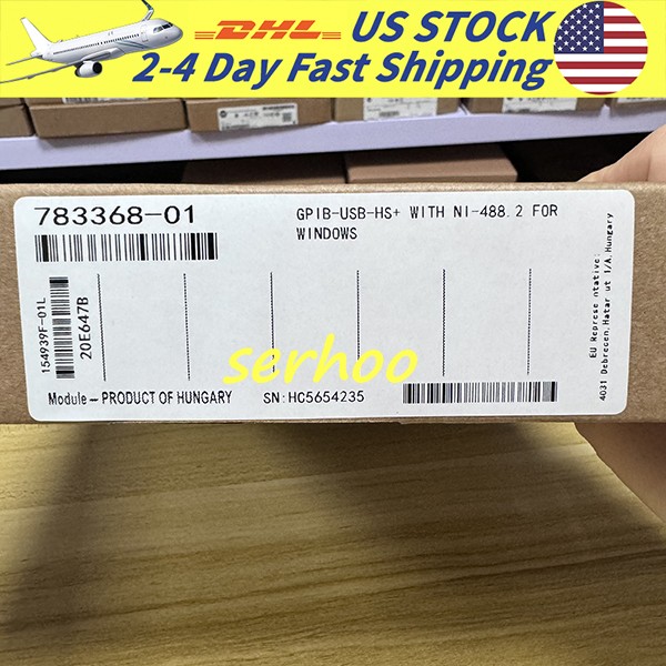 National Instruments GPIB-USB-HS+ IEEE 488 Controller Analyzer Brand New