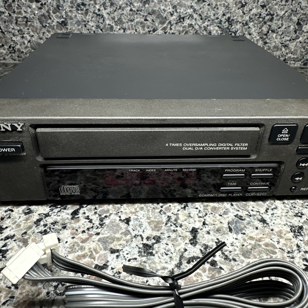 Sony Compact Disc Player CDP-S207 Tested & Working