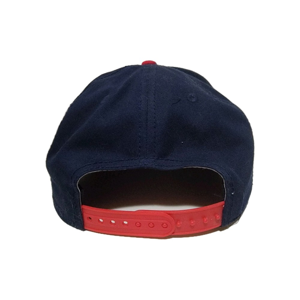 Marvel - Captain America Shield Snapback Hat Cap Red & Navy Blue