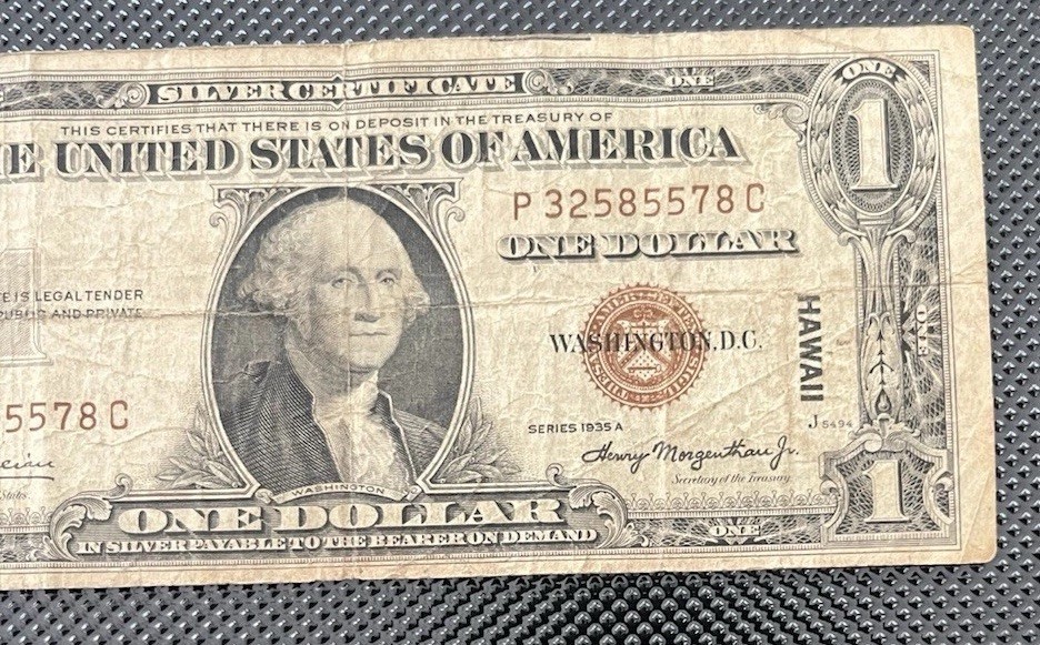 1935A Hawaii Silver Certificate $1