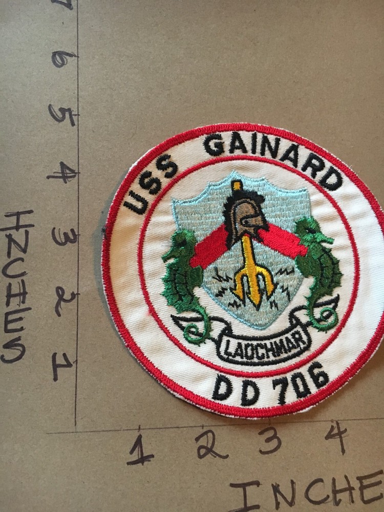 US NAVY USS Gainard (DD-706) Patch 5/1/25