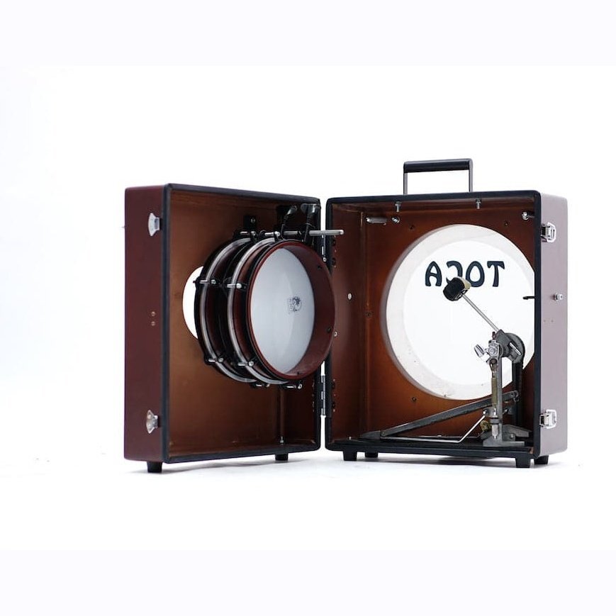 Toca KickBoxx Pro Suitcase Drum Set