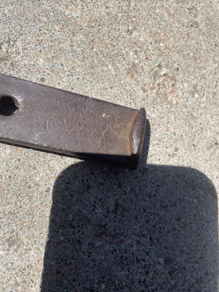 VINTAGE TRUE TEMPER NAIL PULLER HAMMER TOOL Pat No 1589683