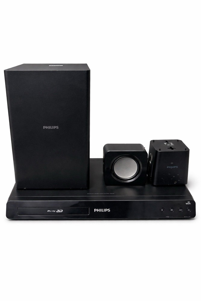 Philips Home Theater Speaker System Blu-ray 3D Black