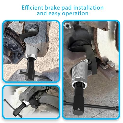 Car Brake Caliper Compression Tool, Car Rear Brake Pad Wind Back Tool, Heavy