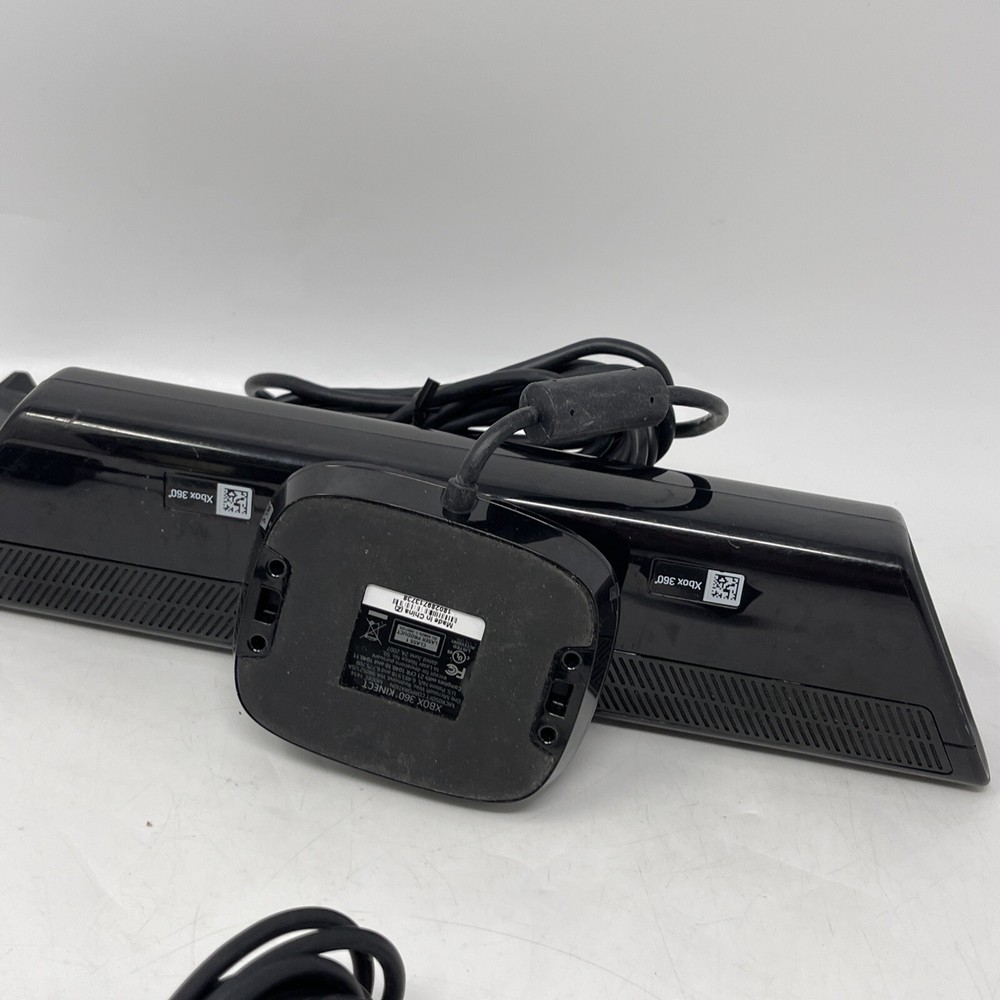 Microsoft Kinect Sensor Bar for Xbox 360 1414 with AC Power Adapter 1429 Tested