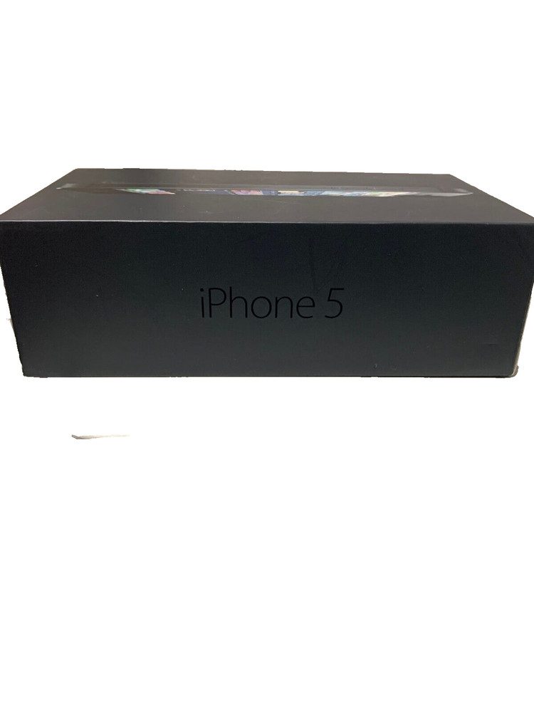 iPhone 5 EMPTY BOX ONLY Black 64gb