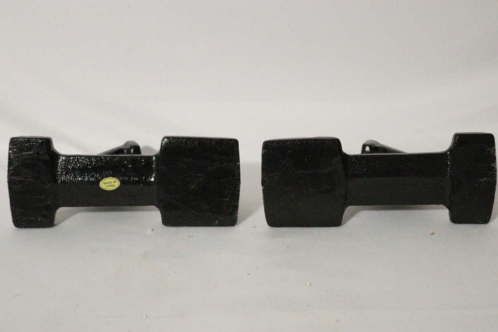 Durable Cast Iron Fireback Feet Set of 2