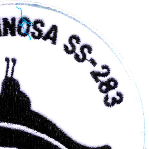 USS Tinosa SS-283 Patch Version B
