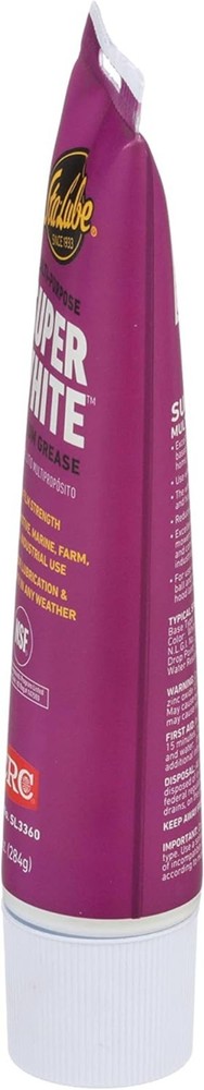 SL3660 Super White Multi-Purpose Lithium Grease, 10 Wt Oz