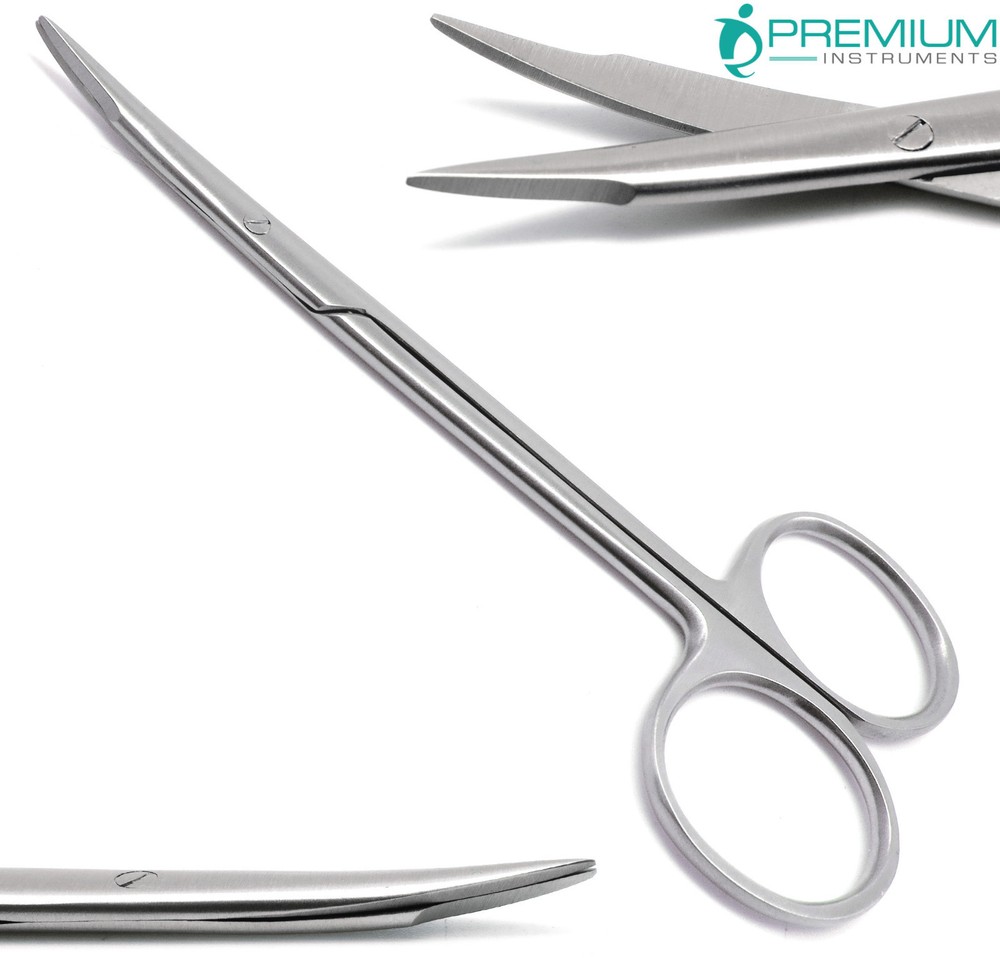 Steven Tenotomy Scissors 4.5" Curved Tip 3cm Surgical Premium Instruments