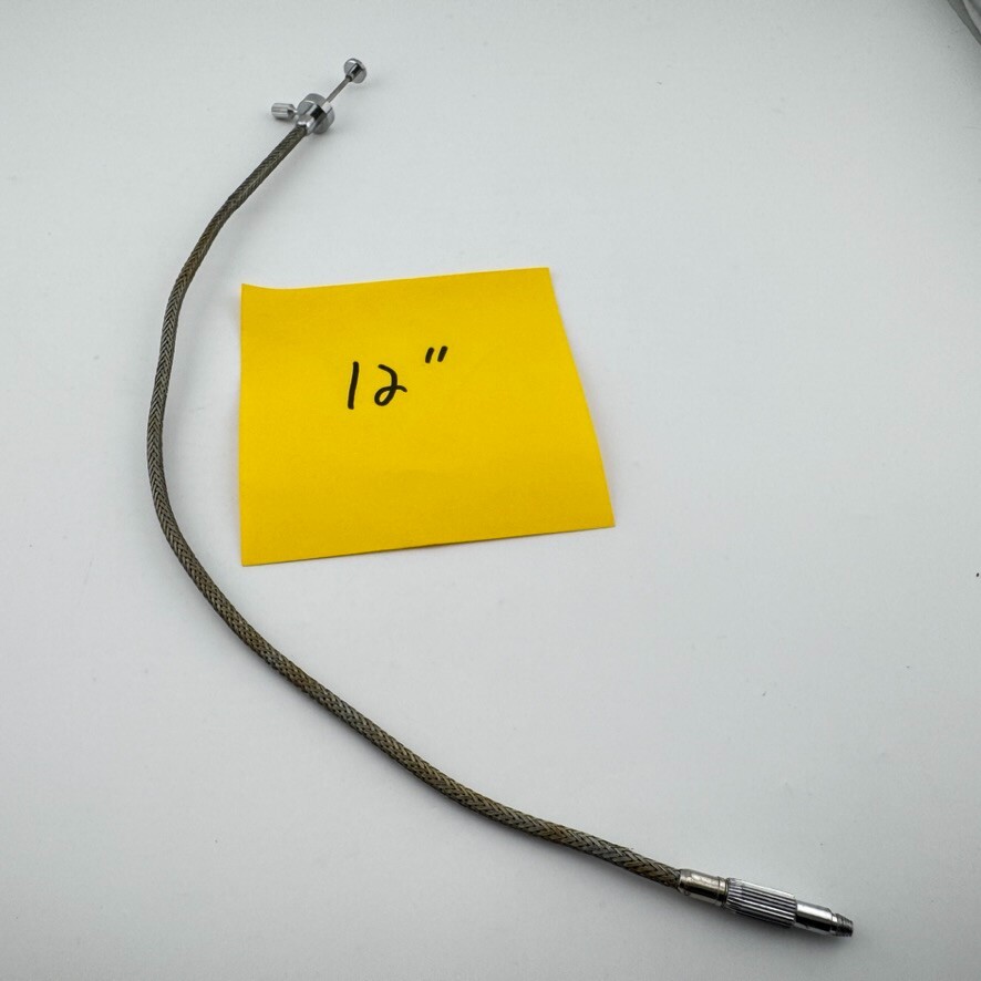 12” Vintage Camera Remote Shutter Release Trigger Lockable Cable Japan