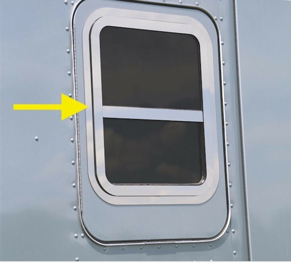 Kenworth Pair Side Sleeper Window Trim # 10528