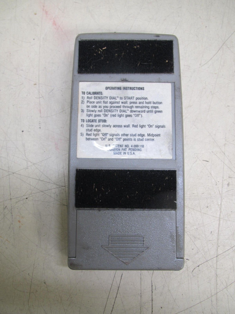 Vintage Zircon Studsensor II 2 Stud Finder (Tested / Works)