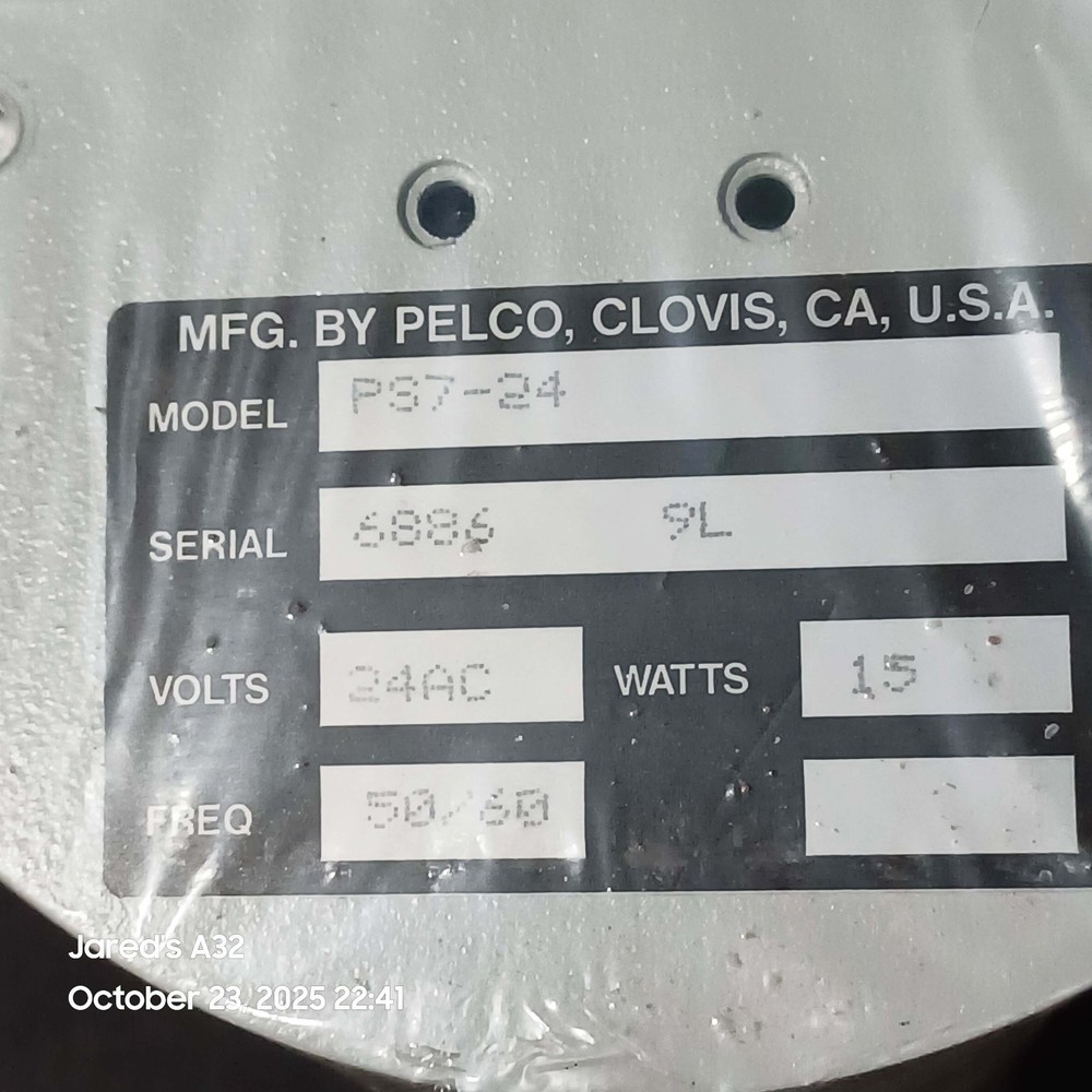 Pelco PS7-24 24 V AC Scanner, Replacement Scanner