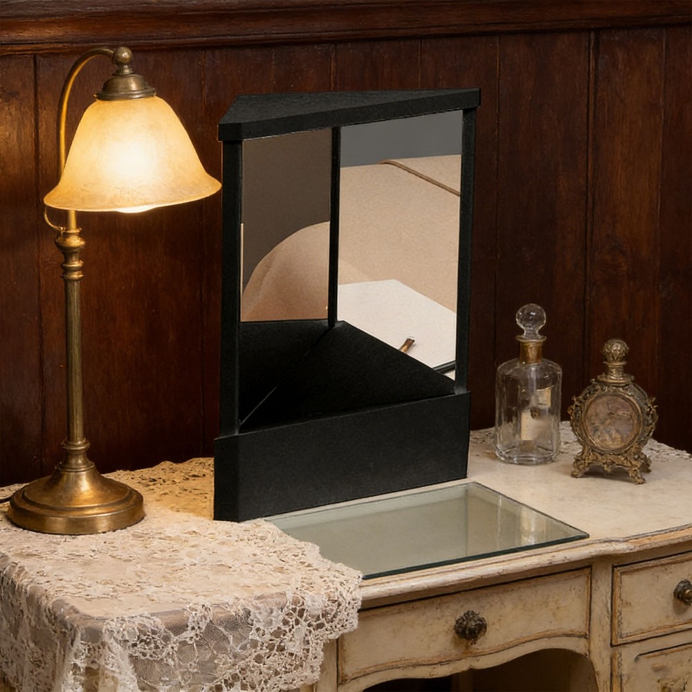 Non Reversing Mirror For Accurate Grooming Reflection Recommended/
