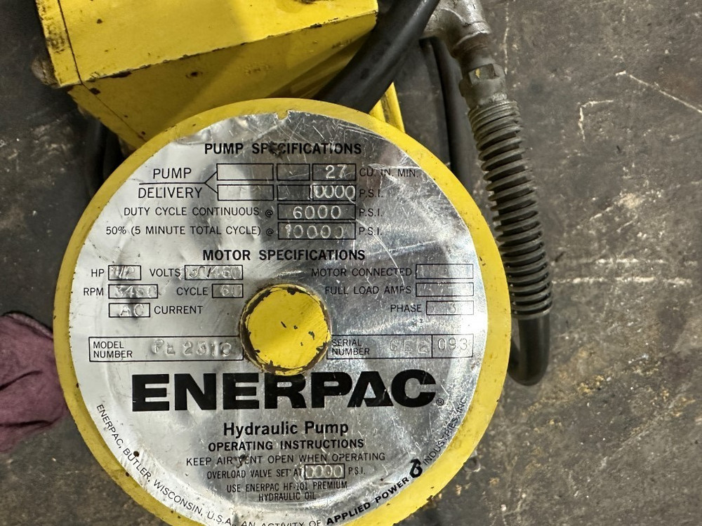 ENERPAC 25TON H FRAME HYD. PRESS