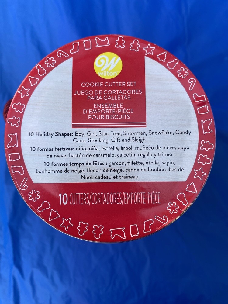 Cookie Press and Cookie Cutters, Holiday theme.