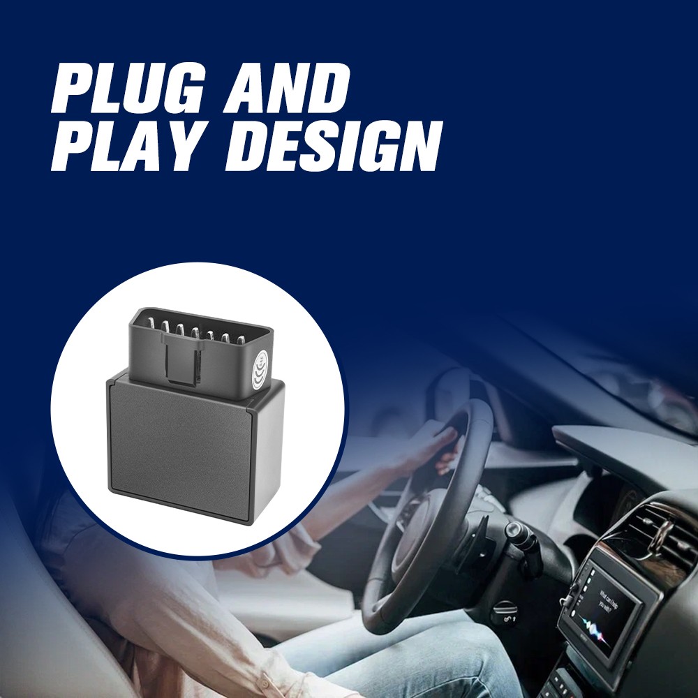 4G LTE GPS Tracker Real-time Positioning OBD Tracker Support IOS & Android Apps