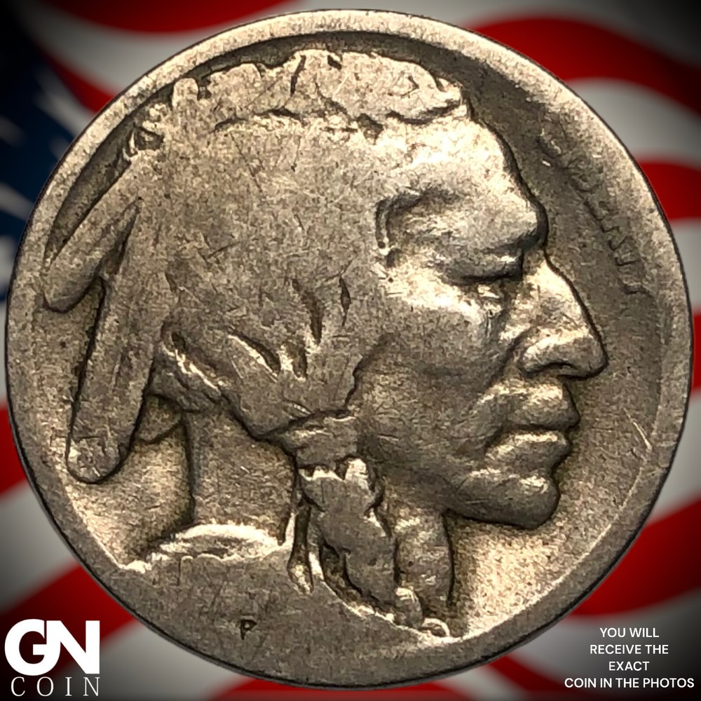 1919 D Buffalo Nickel X0388