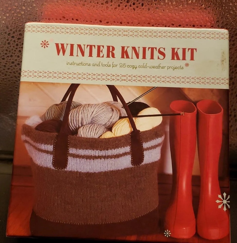 Winter Knits Kit 25 Cold-Weather Patterns-Tools
