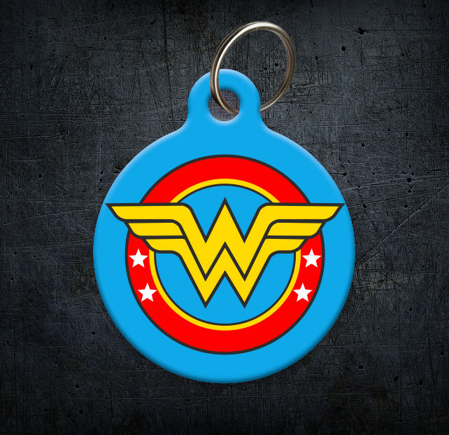 Wonder Women - Pet ID Tag - Custom Personalized