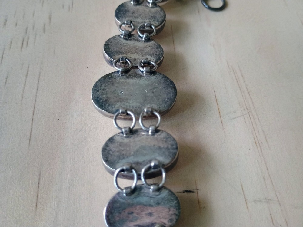 Sterling Silver 925 Moonstone Bracelet