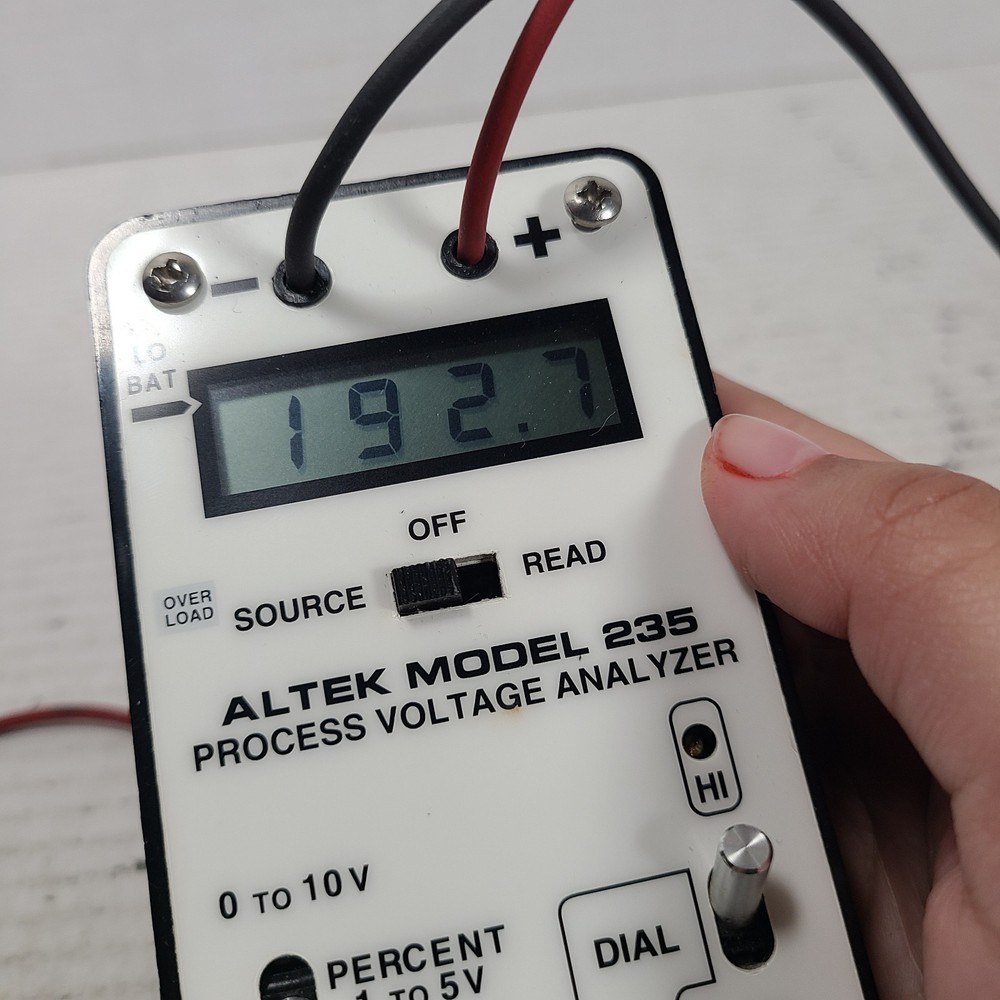 Altek Process Voltage Analyzer - Model 235