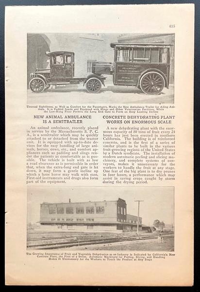 USS Leviathan 1921 article “Constructing Giant Propellers in Ship Building Plant