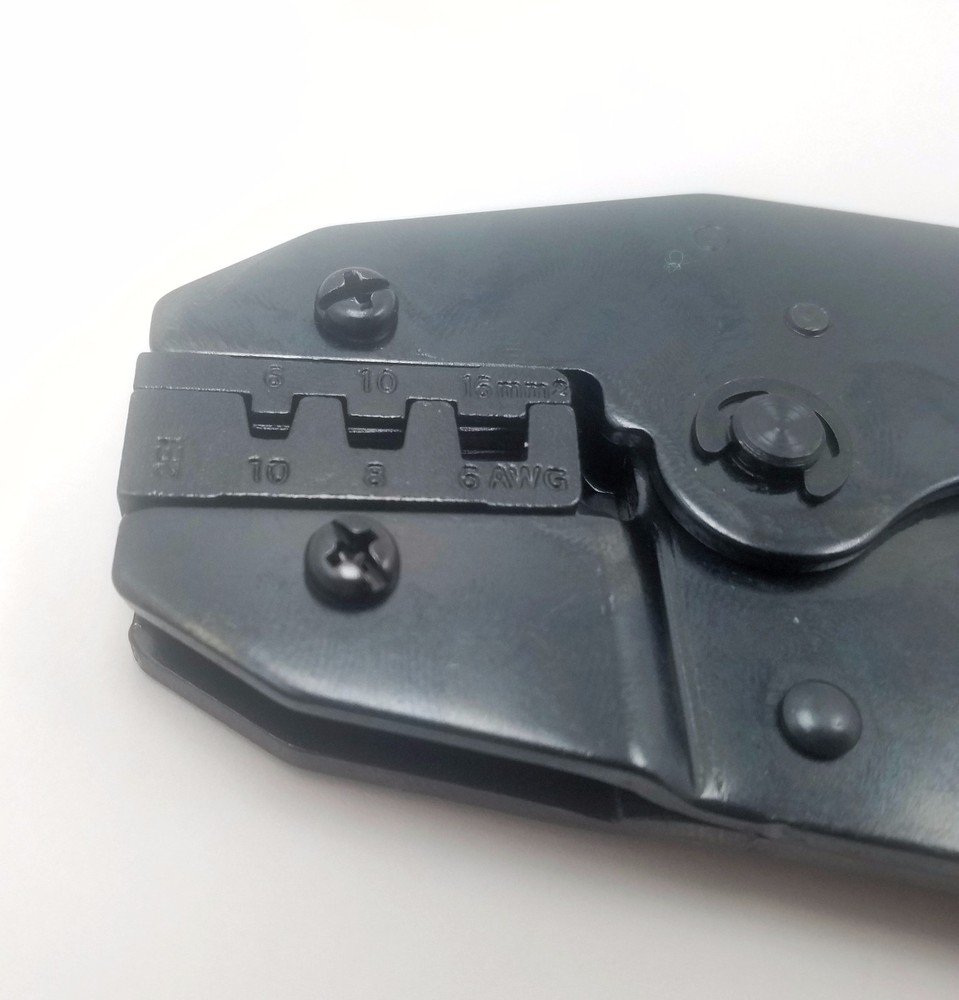 Interchangeable Ratchet Crimping Tool HT-336FM + Dies HT-2E1 & HT-2W